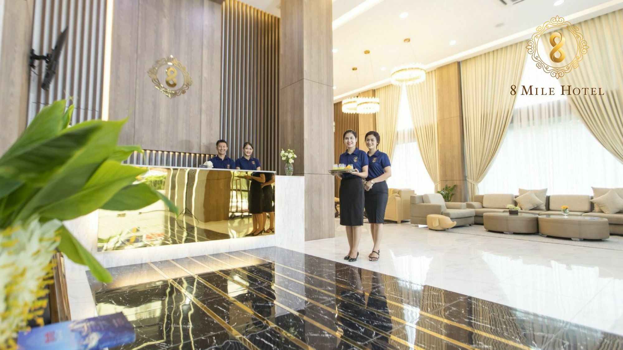8 Mile Hotel Yangón Exterior foto